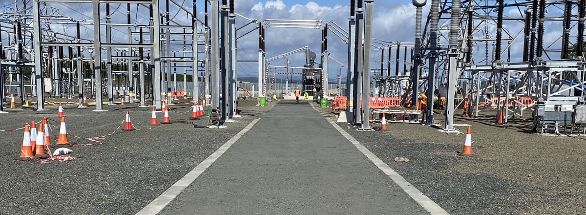 MCS Currie Substation Footpath