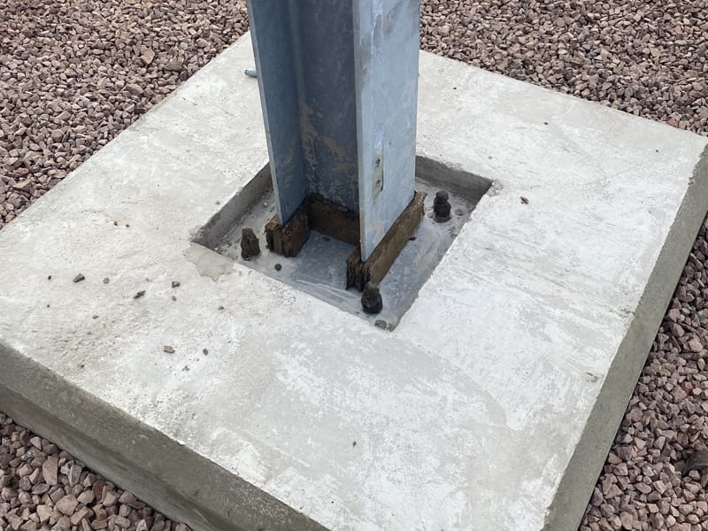 Concrete Plinth | Douglas North Substation